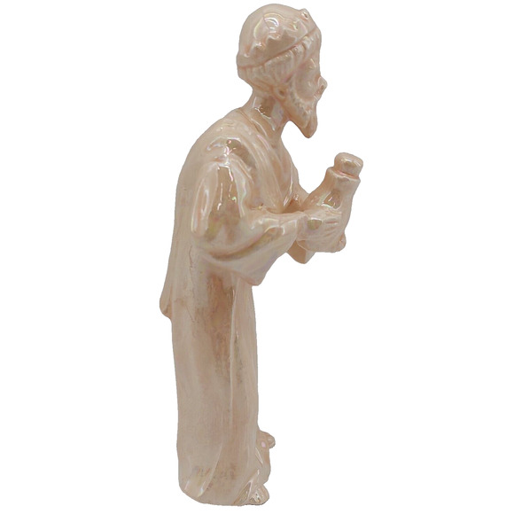 Wiseman King Figurine Replacement Nativity Scene Figure Iridescent 5.25" Tall - Picture 5 of 7